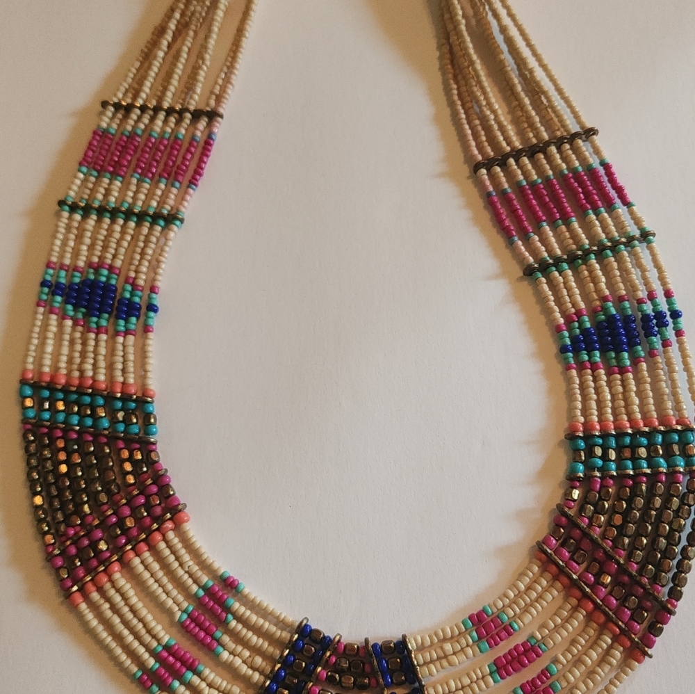 #3 Southwestern Beaded Necklace